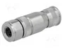 HARTING Conector M8 hembra 4 pines recto IP67