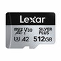 Tarjeta de Memoria Micro SD con Adaptador Lexar LMSSIPL512G-BNANG 512 GB