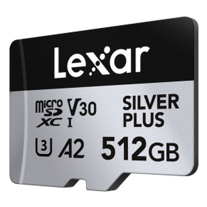 Tarjeta de Memoria Micro SD con Adaptador Lexar LMSSIPL512G-BNANG 512 GB