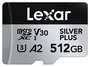 Lexar Professional SILVER PLUS 512 GB MicroSDXC UHS-I