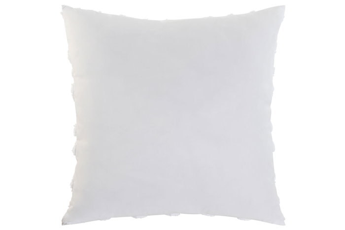 DKD Home Decor Coord cama 1c24 Cojin Boho Blanco 60 x 60 cm (2 Unidades)