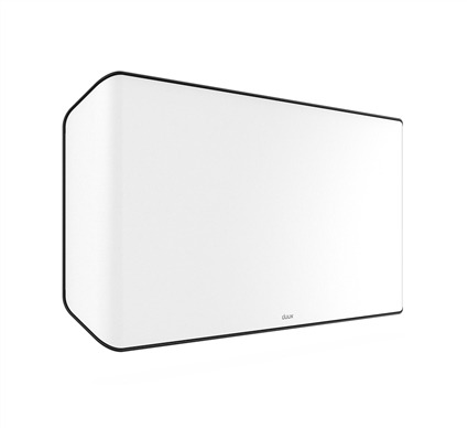 Duux DXCH15 Calefactor Edge Smart 2.000W Blanco, Calentamiento por Convección Rápida, Resistente a Salpicaduras IP24, Control Inteligente y Temporizador