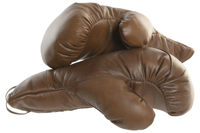 DKD Home Decor Guantes de Boxeo de Piel Marrón DKD Home Decor Guantes de Boxeo de Piel Marrón