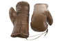 DKD Home Decor Guantes de Boxeo de Piel Marrón