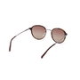 Guess Gafas GU00068 52H 145 mm Gafas de Sol para Hombre Redondas Montura Habana Oscuro Cristal Marrón Polarizado