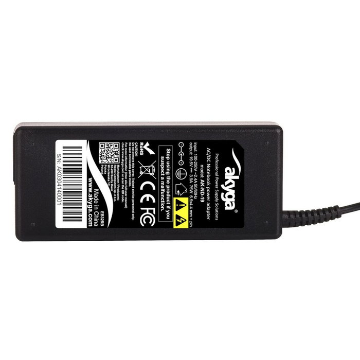 AKYGA Alimentador para portátiles 75W 19,5V 3,9A