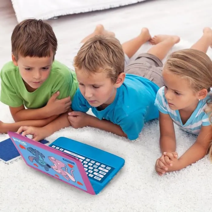 Lexibook Ordenador Educativo Bilingüe Stitch y Angel LEX3380743115993 - 124 Actividades (Francés-Inglés) Lexibook Ordenador Educativo Bilingüe Stitch y Angel LEX3380743115993 - 124 Actividades (Francés-Inglés)