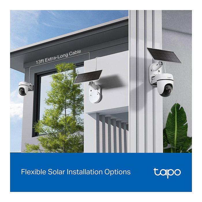 TP-Link Tapo C610 KIT Cámara de Seguridad IP Inalámbrica Blanco