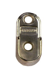 Soportes Barra Nº 3-OV Níquel Lateral 16 mm