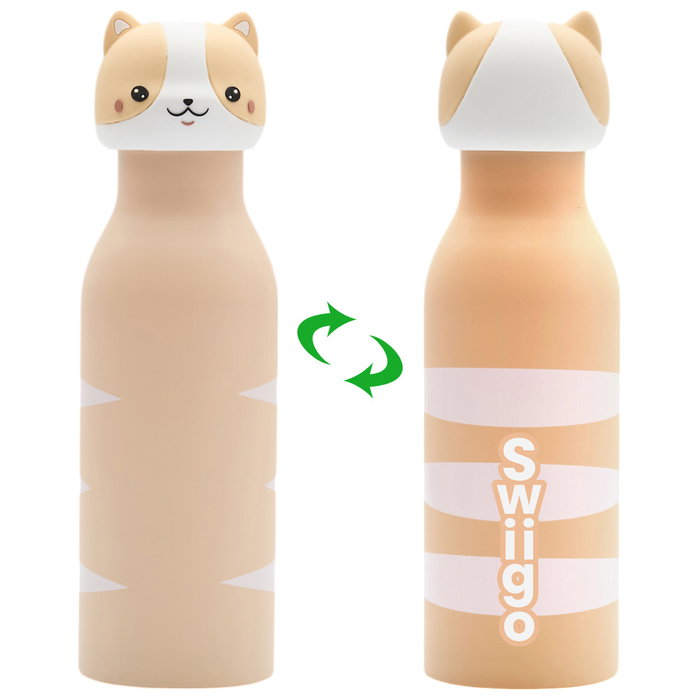 The Concept Factory Botella Térmica Termo Acero Inoxidable 400 ml