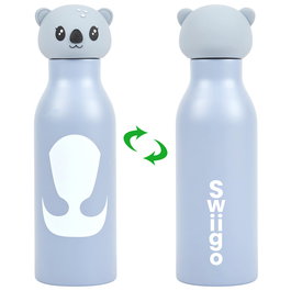 The Concept Factory Botella Térmica Termo Acero Inoxidable 400 ml