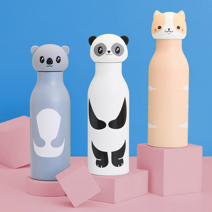 The Concept Factory Botella Térmica Termo Acero Inoxidable 400 ml