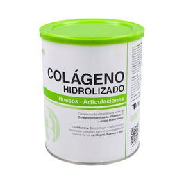 B.GREEN Colágeno Hidrolizado 300Gr con Ácido Hialurónico y Vitamina C para Huesos, Cartílagos y Piel