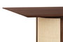 DKD Home Decor Mesa Comedor Sixties Mango y Fibra Natural 200x76x100 cm