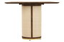DKD Home Decor Mesa Comedor Sixties Mango y Fibra Natural 200x76x100 cm