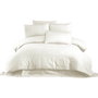 Aucune Juego de Cama Crema con Funda Nórdica y 2 Fundas de Almohada