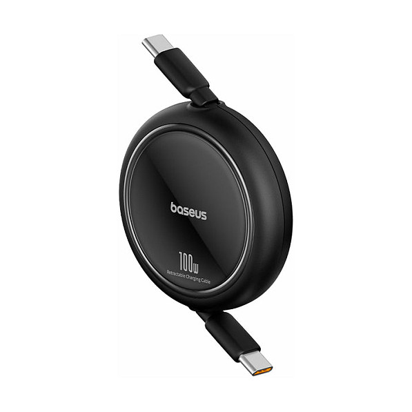 Baseus Free2Draw Cable USB C a USB C Retráctil 100W 1m Negro Baseus Free2Draw Cable USB C a USB C Retráctil 100W 1m Negro