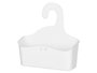 Berilo Portautensilios para Ducha Colgar Blanco 28x28x9,5 cm (Set de 24)