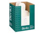 Berilo Portautensilios para Ducha Colgar Blanco 28x28x9,5 cm (Set de 24)