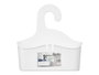 Berilo Portautensilios para Ducha Colgar Blanco 28x28x9,5 cm (Set de 24)