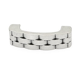 GIUSTI Tirador Zamak Barcino 64Mm Plata Vieja