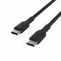 Belkin Cable Boost Charge USB-C a USB-C CAB004BT1MBK, 1 m, Trenzado, Negro