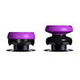 KontrolFreek 6100-PS5 Thumbstick para PlayStation 4 y PlayStation 5, Negro/Púrpura (2 Piezas)