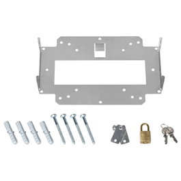 LANCOM Systems GmbH Wall Mount + Lock para LX-6200(E) y 750-5G, Metalico, Paquete de 10 Unidades (LN. Bulk 10)