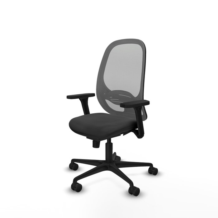 PIQUERAS Y CRESPO Silla de oficina Cilanco Gris con mecanismo Sincro y Brazos 3D PIQUERAS Y CRESPO Silla de oficina Cilanco Gris con mecanismo Sincro y Brazos 3D