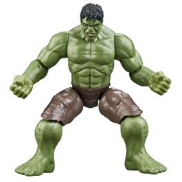 Hasbro Marvel Titan Series Figura Hulk 29,7 cm - Spider-Man: Un Nuevo Día, Multilenguaje (Inglés, Francés, Alemán, Italiano, Portugués, Español)