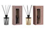 DKD Home Decor Ambientador Mikado Gres y Ratán 1L, Pack de 2