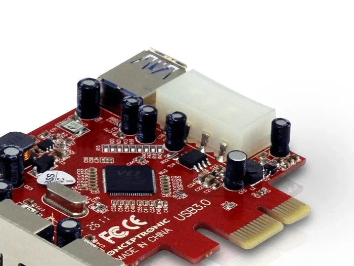 Conceptronic C4USB3EXI Controladora USB 3.2 Gen 1 con 3 Puertos Externos y 1 Interno
