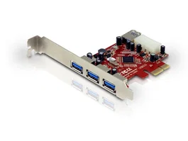 Conceptronic C4USB3EXI Controladora USB 3.2 Gen 1 con 3 Puertos Externos y 1 Interno