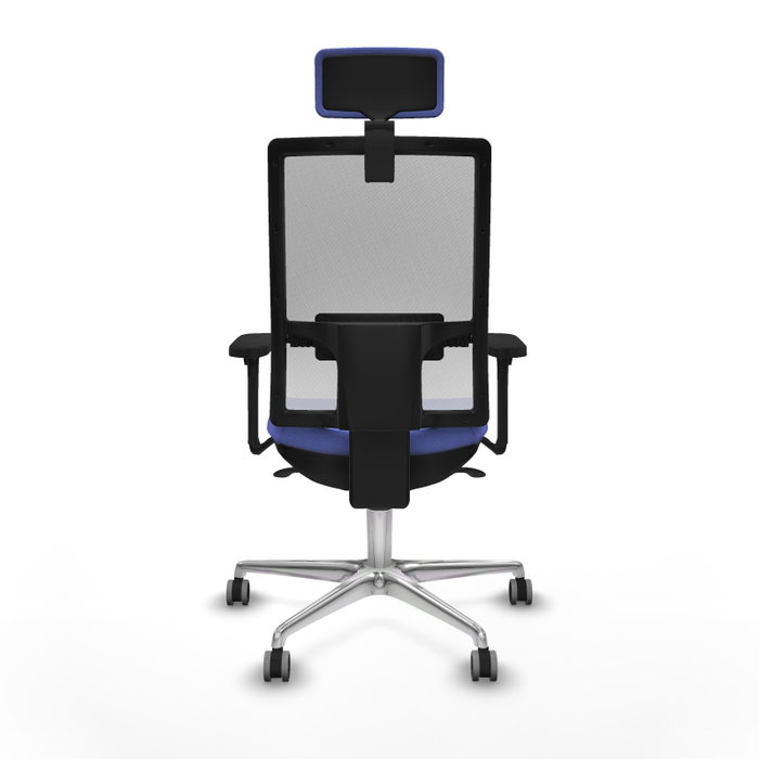 PIQUERAS Y CRESPO Silla de oficina Horna con mecanismo Sincro, Azul claro y Blanco PIQUERAS Y CRESPO Silla de oficina Horna con mecanismo Sincro, Azul claro y Blanco