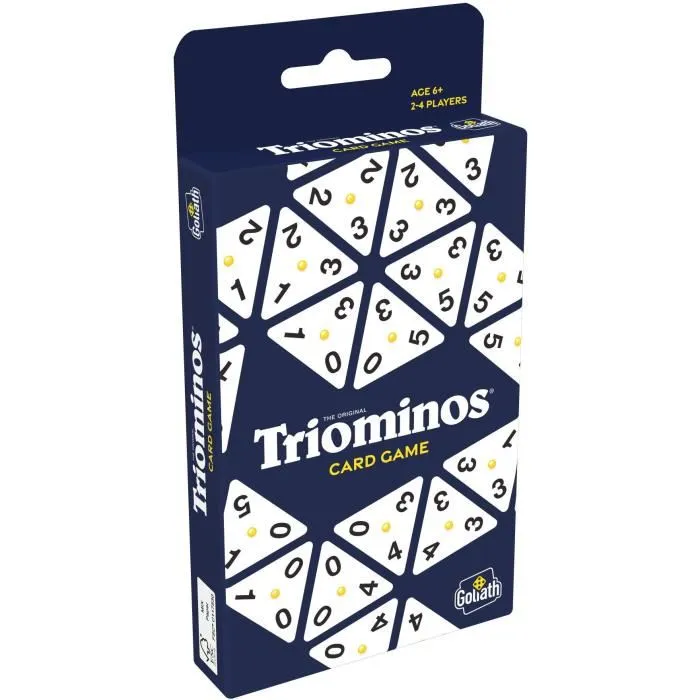 Goliath Triominos - Juego de cartas y mesa de estrategia familiar - A partir de 6 años - GOL8720077297999