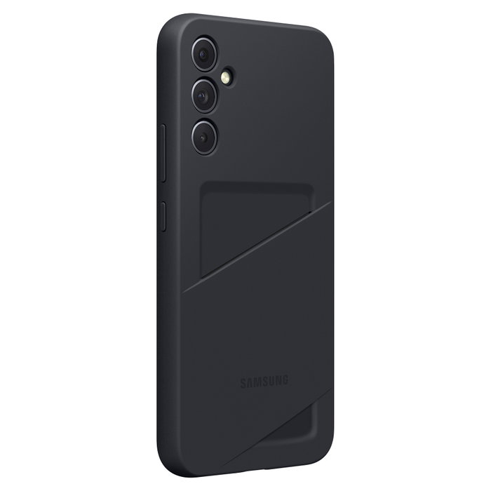 SAMSUNG Funda con ranura para tarjeta EF-OA346 para Galaxy A34, Negro SAMSUNG Funda con ranura para tarjeta EF-OA346 para Galaxy A34, Negro