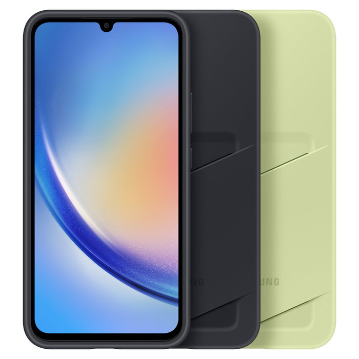 SAMSUNG Funda con ranura para tarjeta EF-OA346 para Galaxy A34, Negro SAMSUNG Funda con ranura para tarjeta EF-OA346 para Galaxy A34, Negro