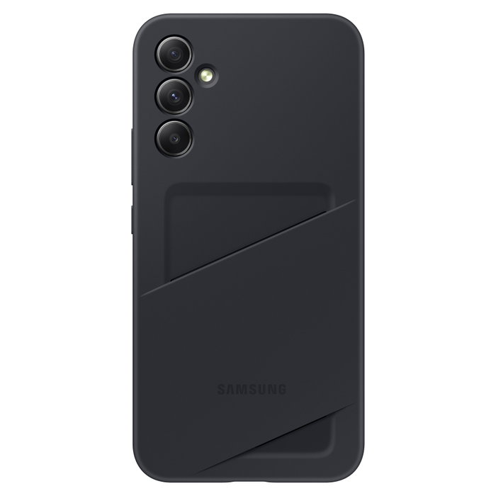 SAMSUNG Funda con ranura para tarjeta EF-OA346 para Galaxy A34, Negro SAMSUNG Funda con ranura para tarjeta EF-OA346 para Galaxy A34, Negro