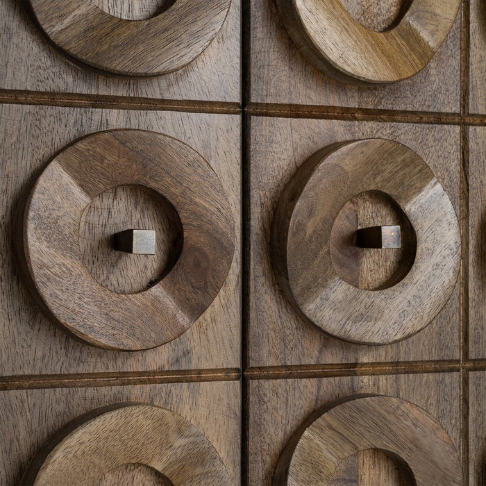 Aparador Madera de Mango Salón 147 X 42 X 76 cm