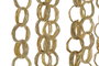 DKD Home Decor Cortina de Fibra Natural 90x205 cm