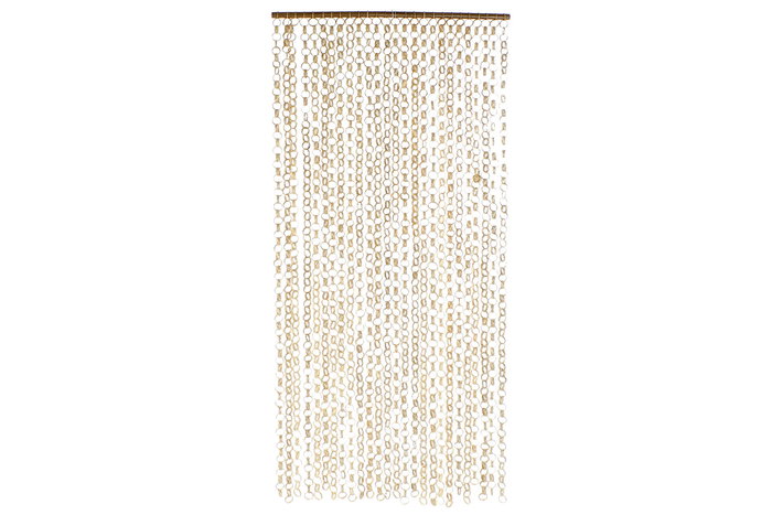 DKD Home Decor Cortina Balines Natural 5 x 205 x 90 cm DKD Home Decor Cortina Balines Natural 5 x 205 x 90 cm