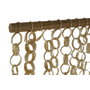 DKD Home Decor Cortina de Fibra Natural 90x205 cm