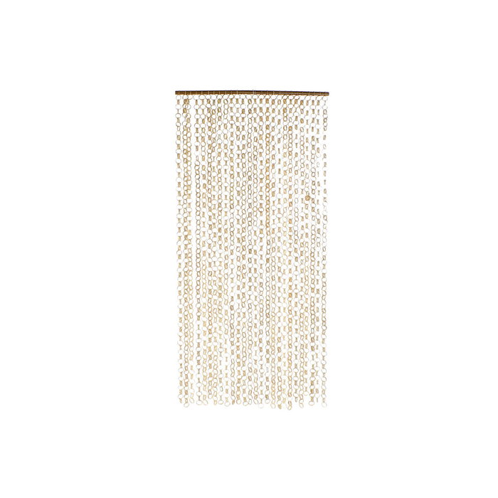 DKD Home Decor Cortina de Fibra Natural 90x205 cm DKD Home Decor Cortina de Fibra Natural 90x205 cm