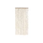 DKD Home Decor Cortina de Fibra Natural 90x205 cm