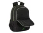Safta Mochila de Padel Kappa Black 420x170x300 mm - Negra