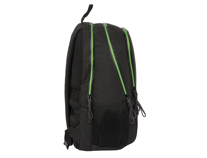 Safta Mochila de Padel Kappa Black 420x170x300 mm - Negra