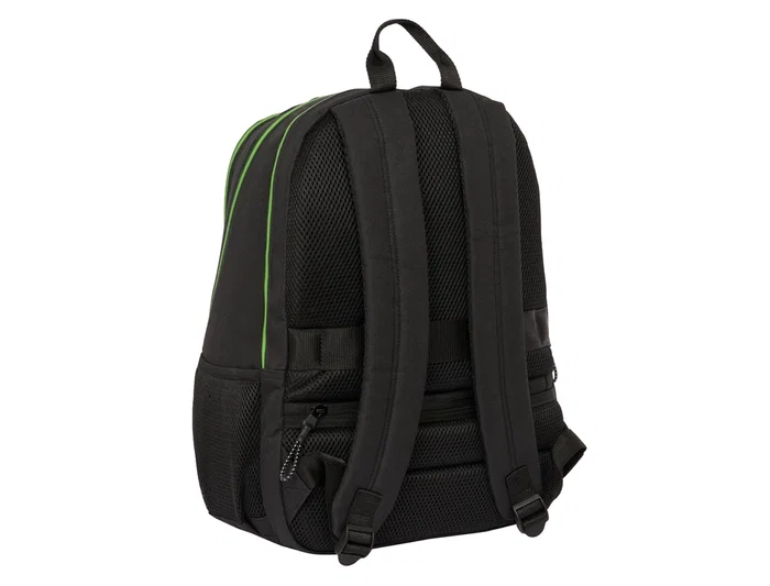 Safta Mochila de Padel Kappa Black 420x170x300 mm - Negra