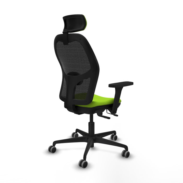 PIQUERAS Y CRESPO Silla de oficina Jorquera Sincro/Traslack Pistacho/Negro PIQUERAS Y CRESPO Silla de oficina Jorquera Sincro/Traslack Pistacho/Negro