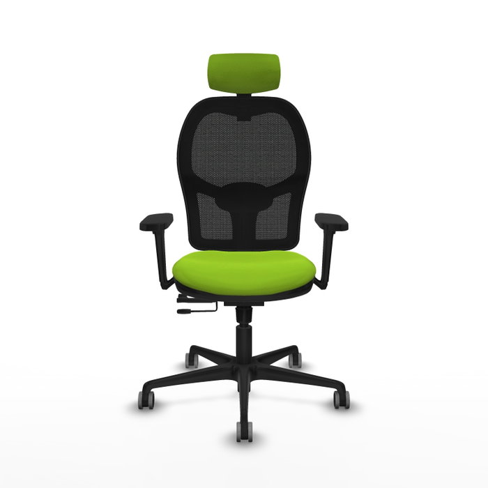 PIQUERAS Y CRESPO Silla de oficina Jorquera Sincro/Traslack Pistacho/Negro PIQUERAS Y CRESPO Silla de oficina Jorquera Sincro/Traslack Pistacho/Negro