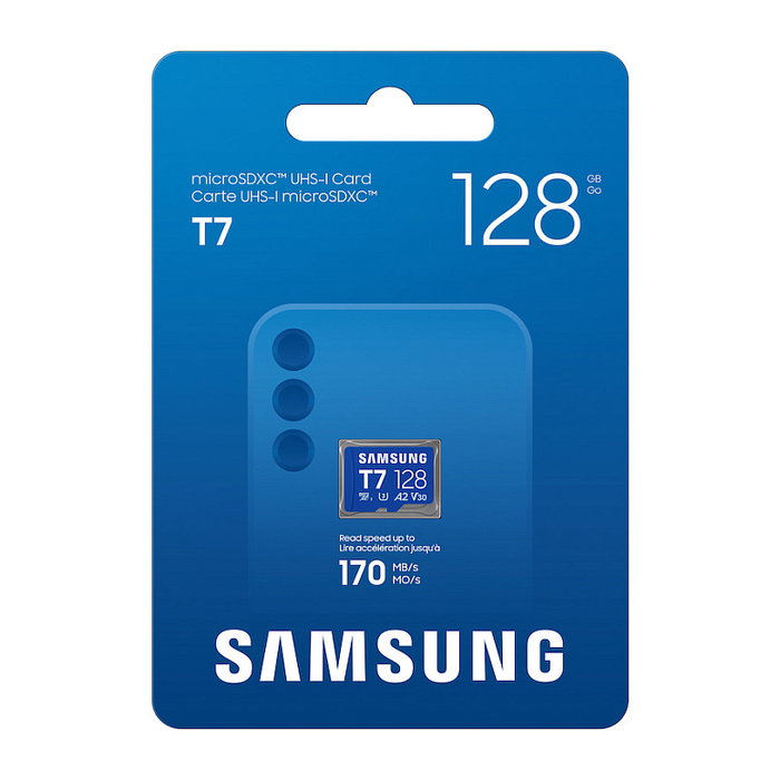 Samsung T7 128 GB microSDXC Azul Samsung T7 128 GB microSDXC Azul